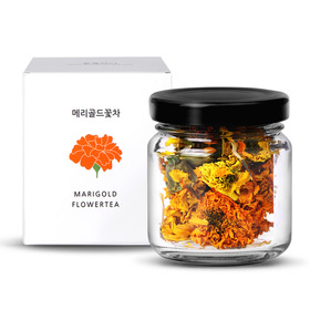 미니 메리골드 꽃차